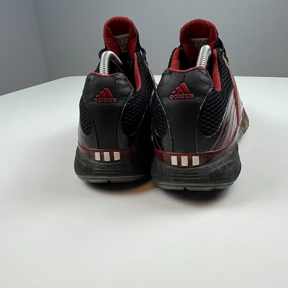 Adidas Powerband men golf shoes black red size 8 #791003 - Picture 2 of 10